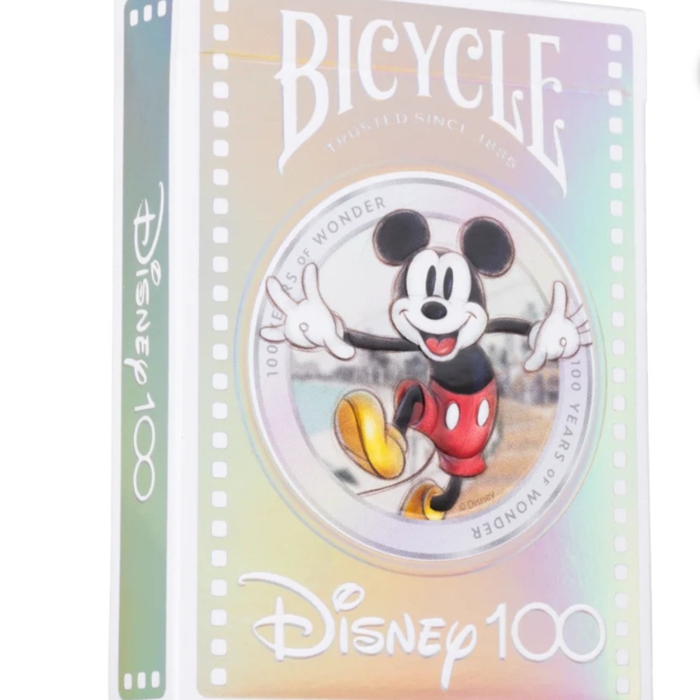 Disney Silver and White 100th Anniversary Cards